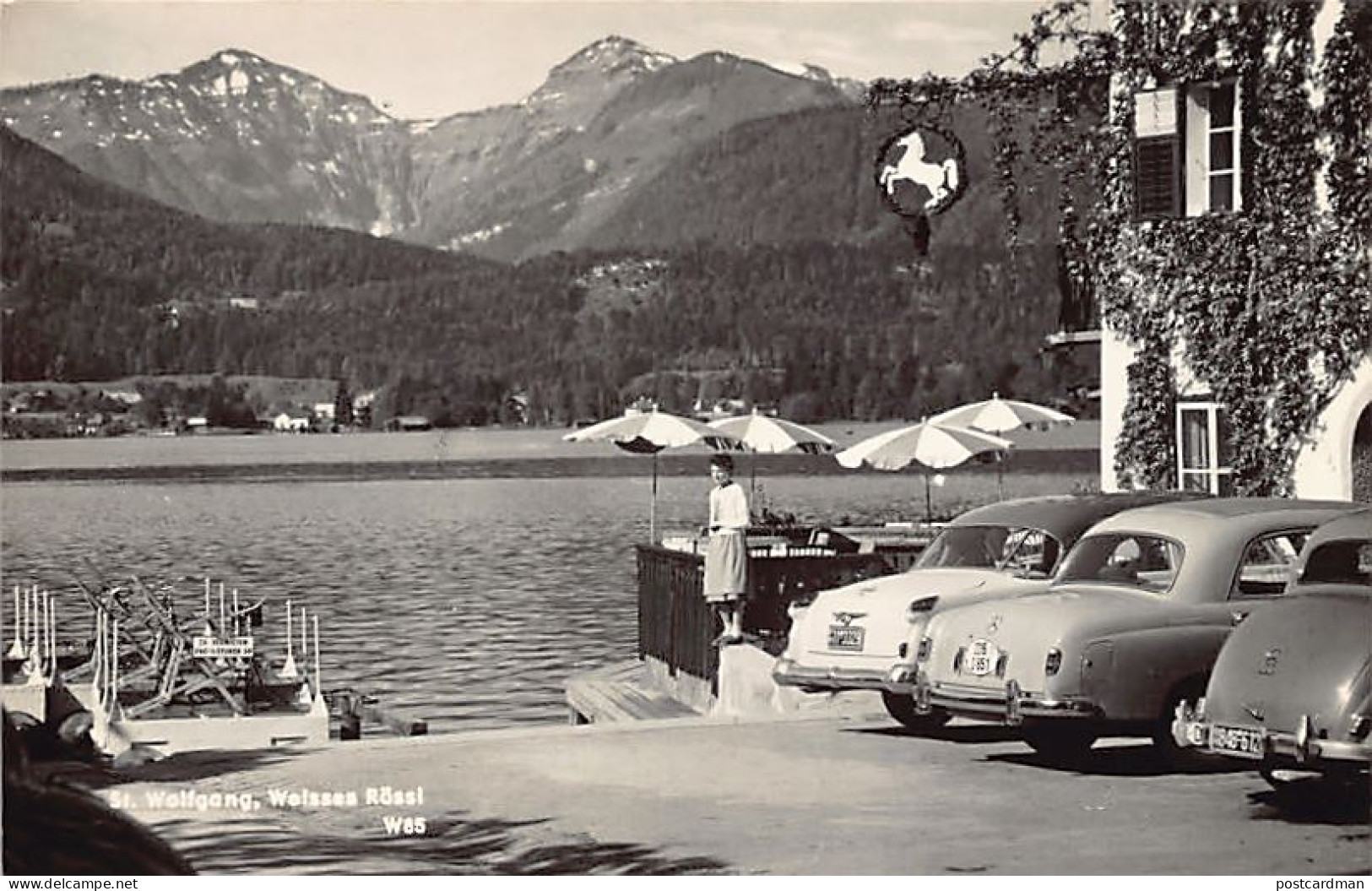 Österreich - St. Wolfgang (OÖ) Gasthaus Weisses Rössi - Pier