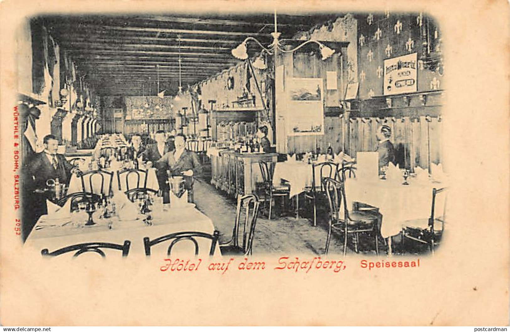 Österreich - St. Wolfgang (OÖ) Hôtel auf dem Schafberg - Speisesaal