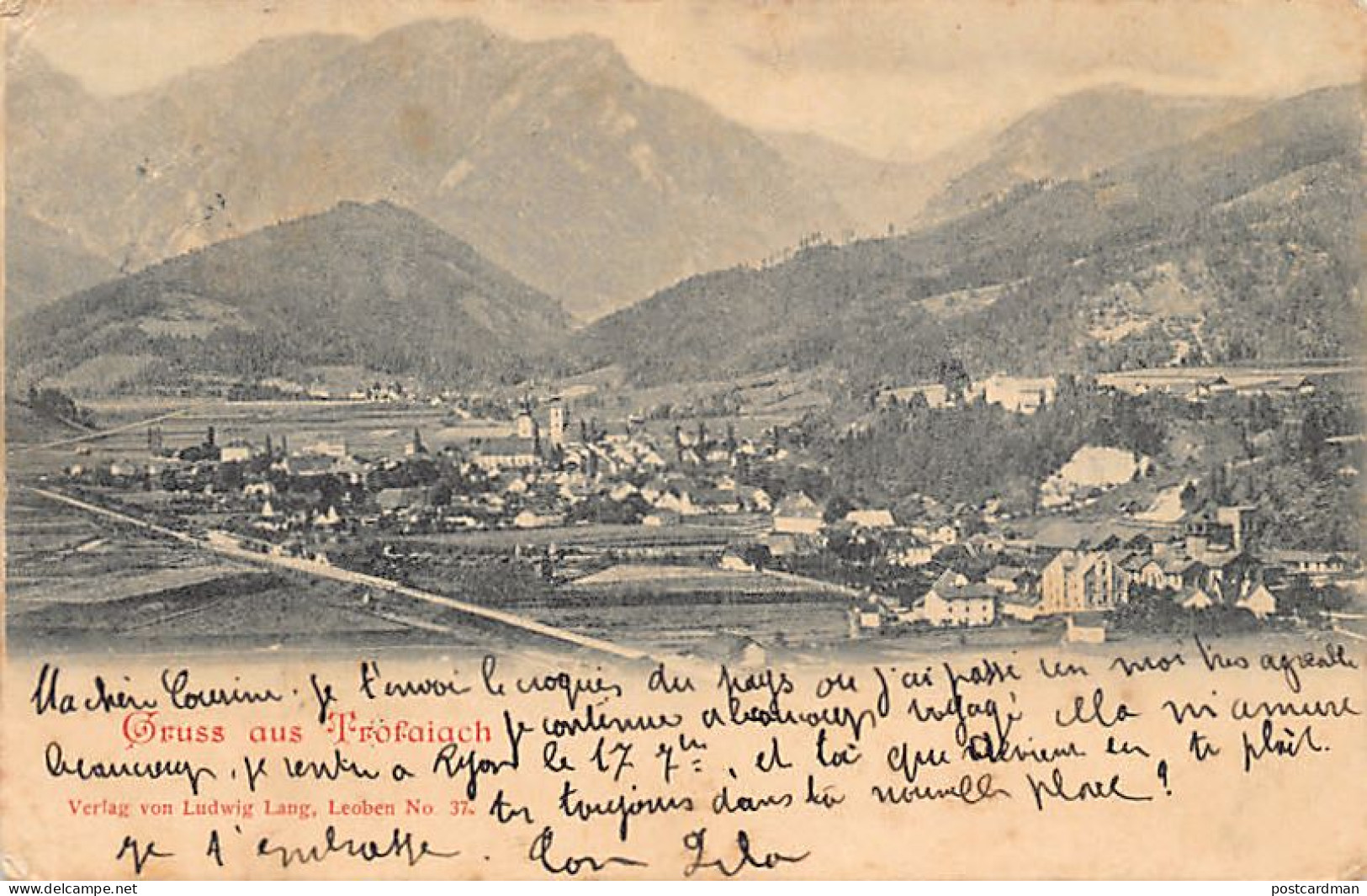 Österreich - TROFAIACH - Totalansicht