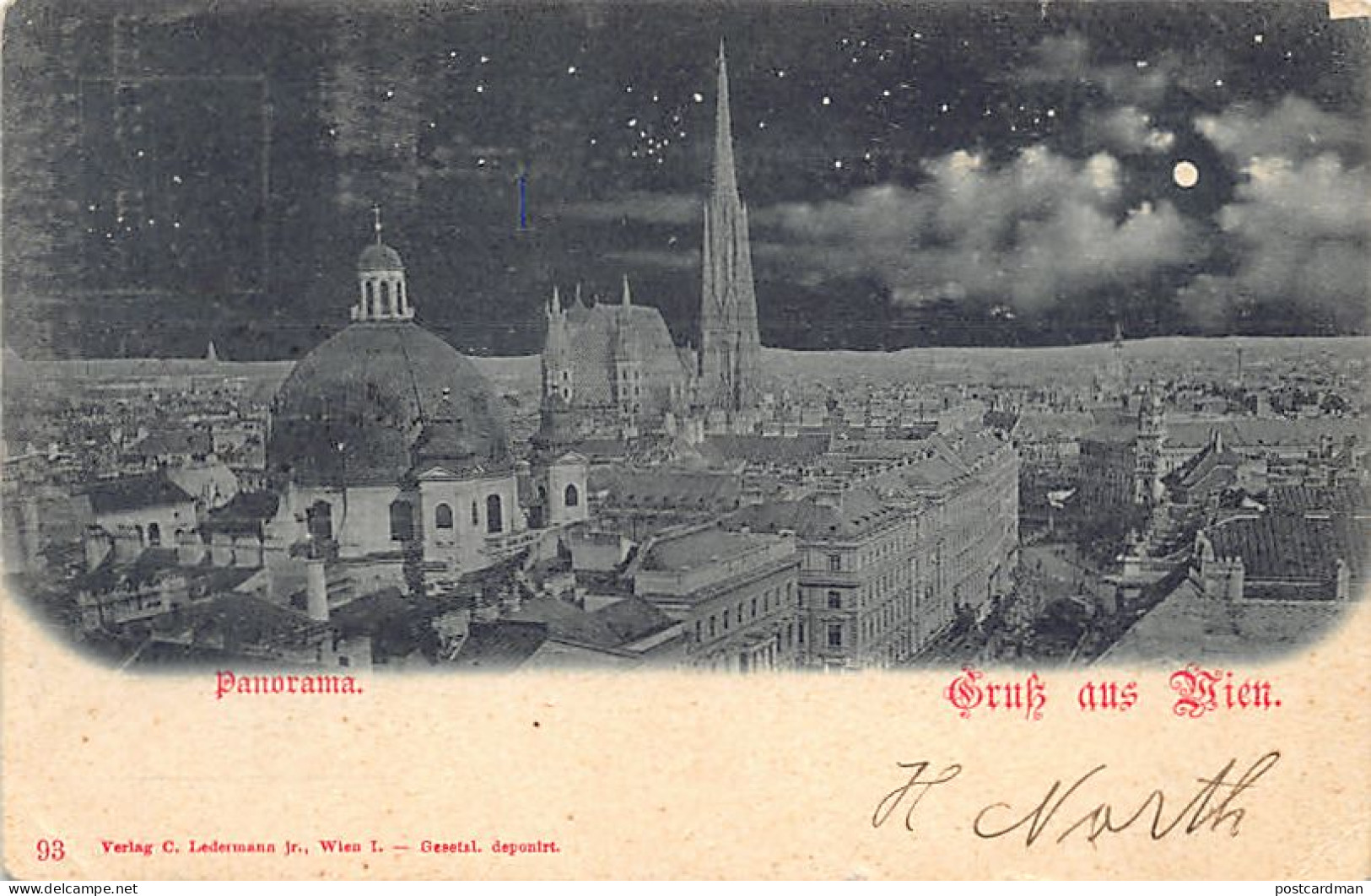 Österreich - WIEN - Nachtpanorama