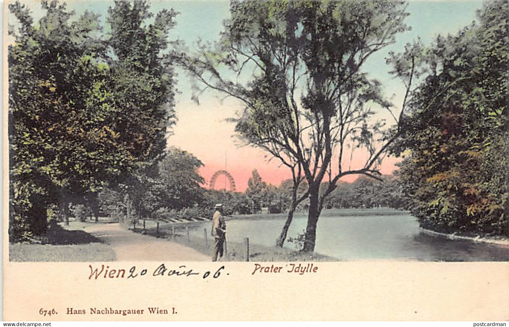 Österreich - WIEN - Prater Idylle - Riesenrad