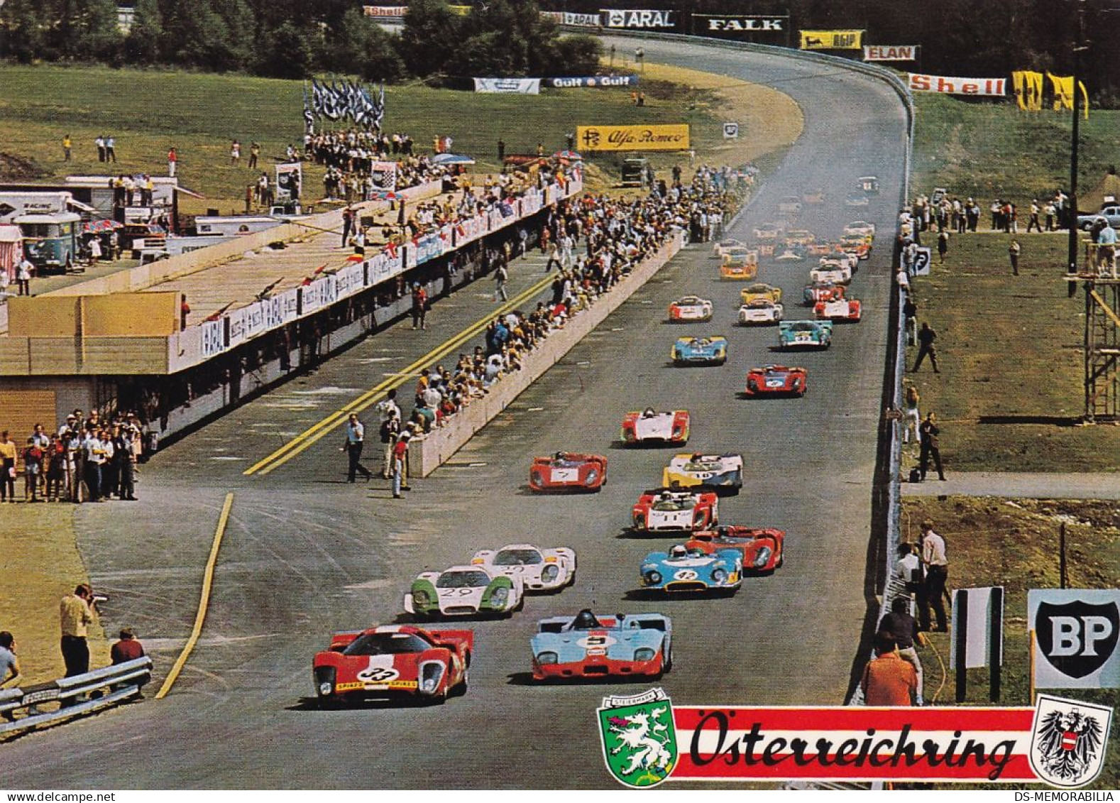 Osterreichring Zeltweg Knittelfeld , Grand Prix Car Racing Track 1971