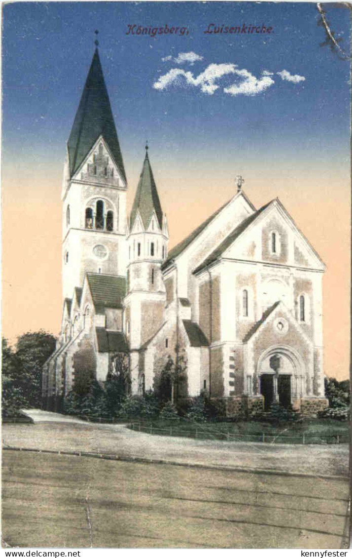 Ostpreussen - Königsberg - Luisenkirche