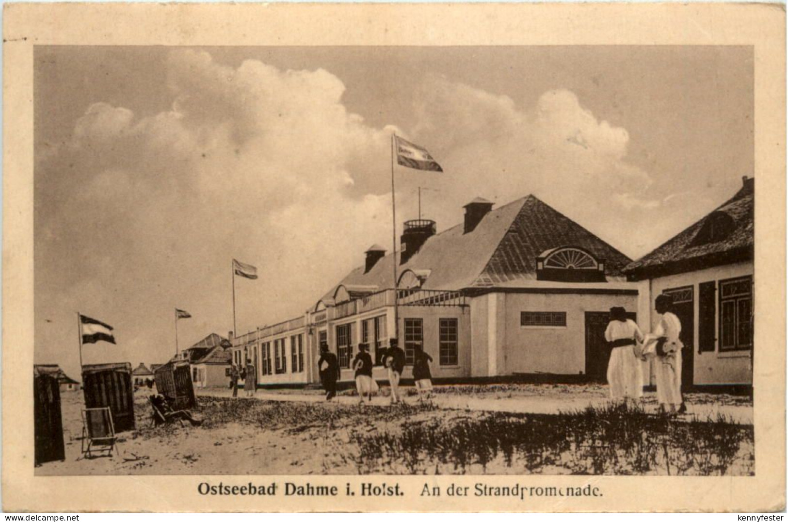 Ostseebad Dahme i.Holst., An der Strandpromenade