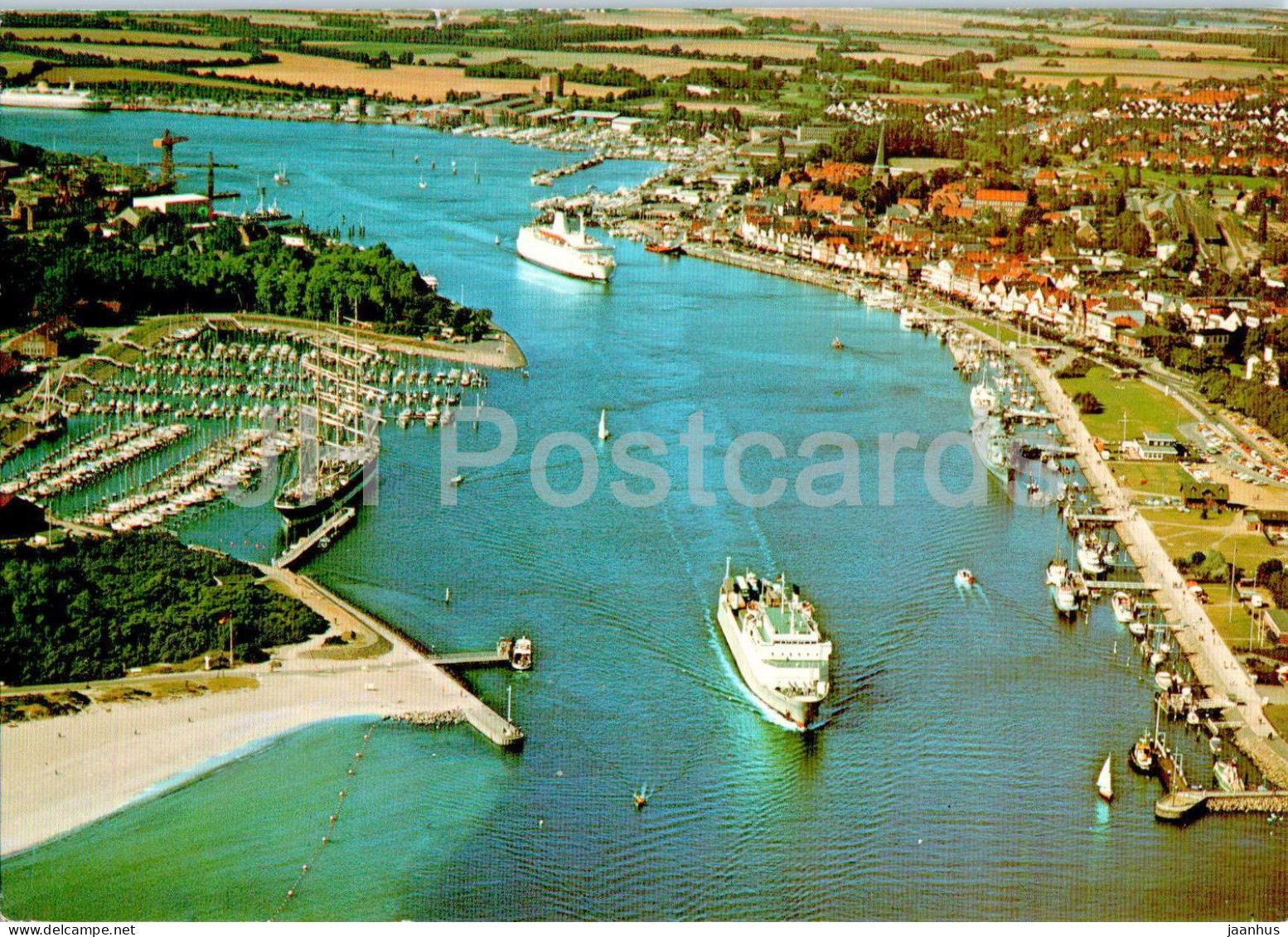 Ostseeheilbad Travemunde - ship - 1984 - Germany - used
