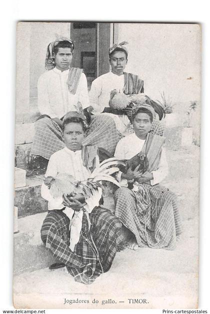 CPA Timor Jogadores do Gallo cock fight