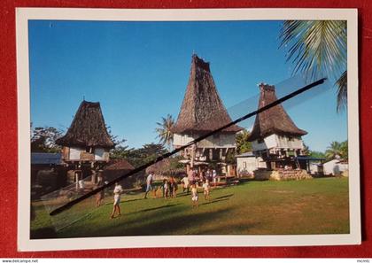 CPM - Timor Oriental - Maisons traditionnelles de l'Ethnie - Fatuluku à Desa Rasa - Los Palos