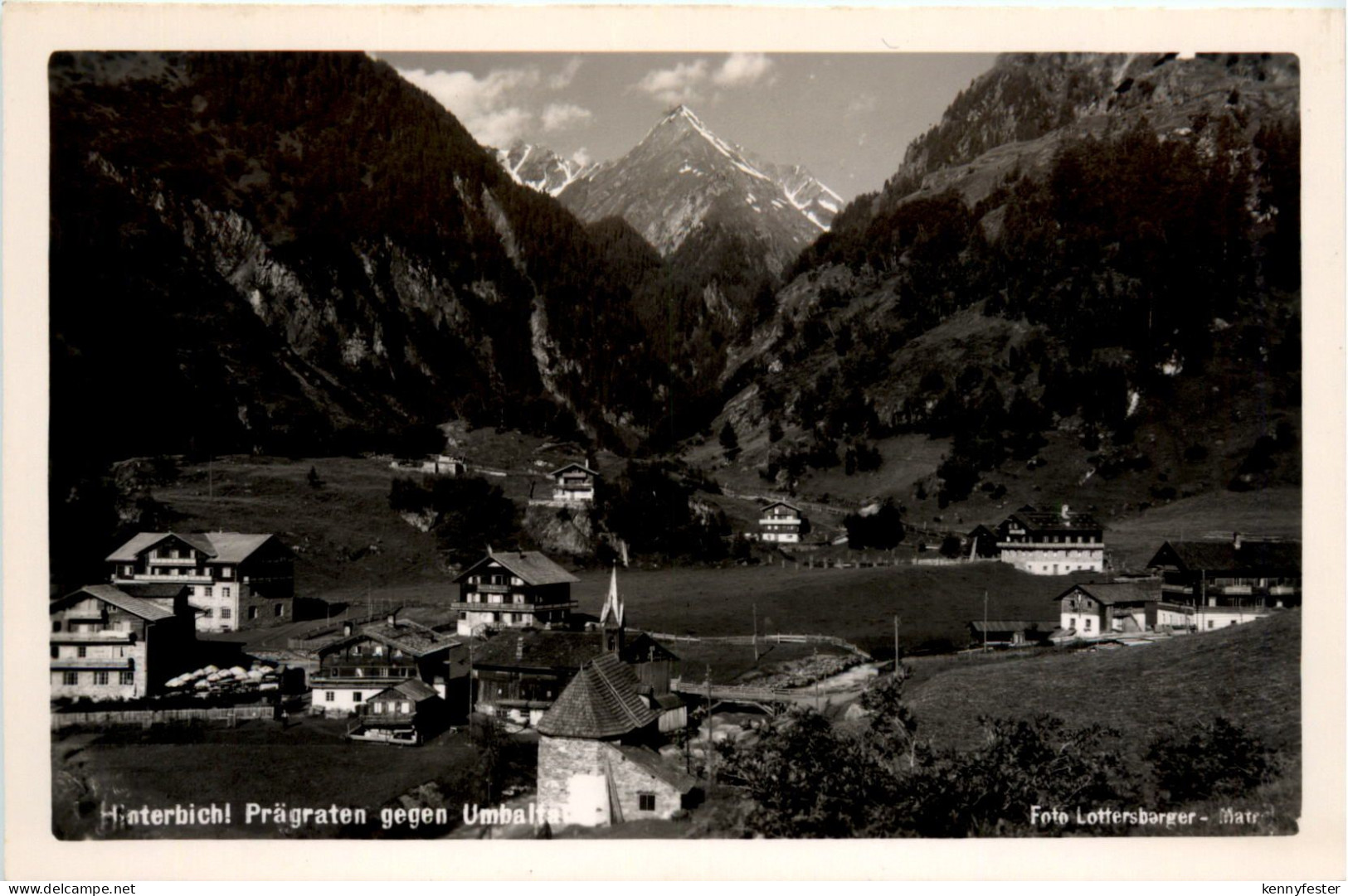 Osttirol, Hinterbichl, Prägraten gegen Umbaltal