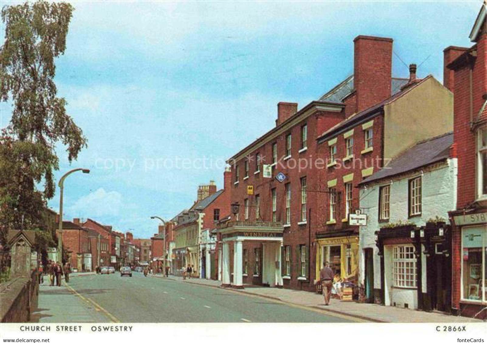 Oswestry Shropshire UK Church Street