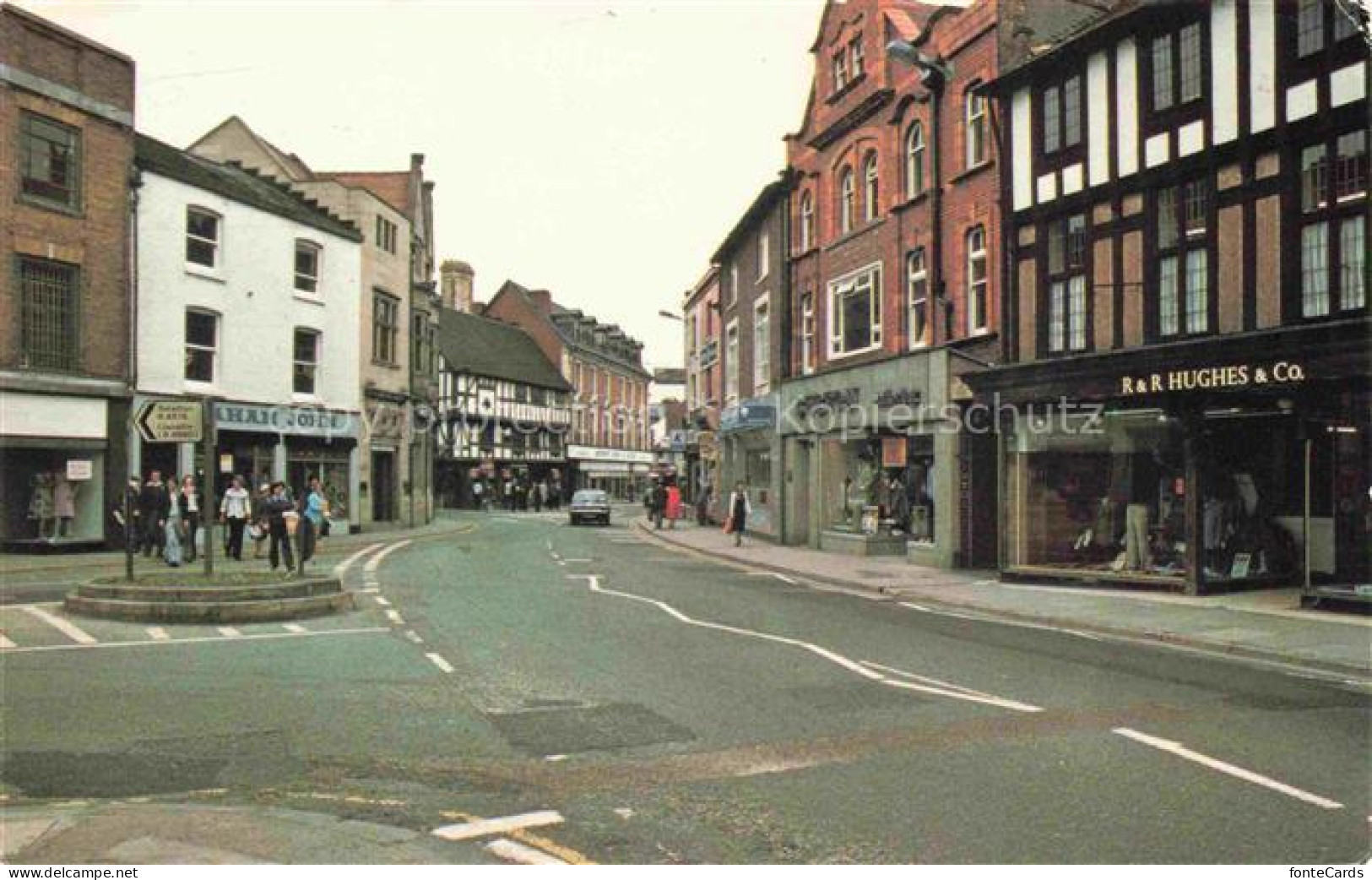 Oswestry Shropshire UK Mainstreet