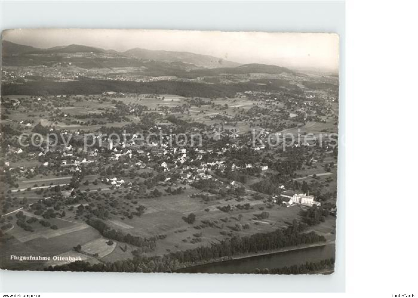 Ottenbach Fliegeraufnahme