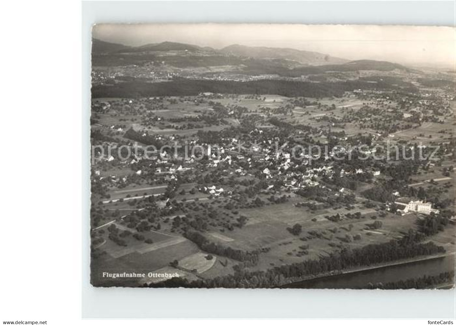 Ottenbach Fliegeraufnahme