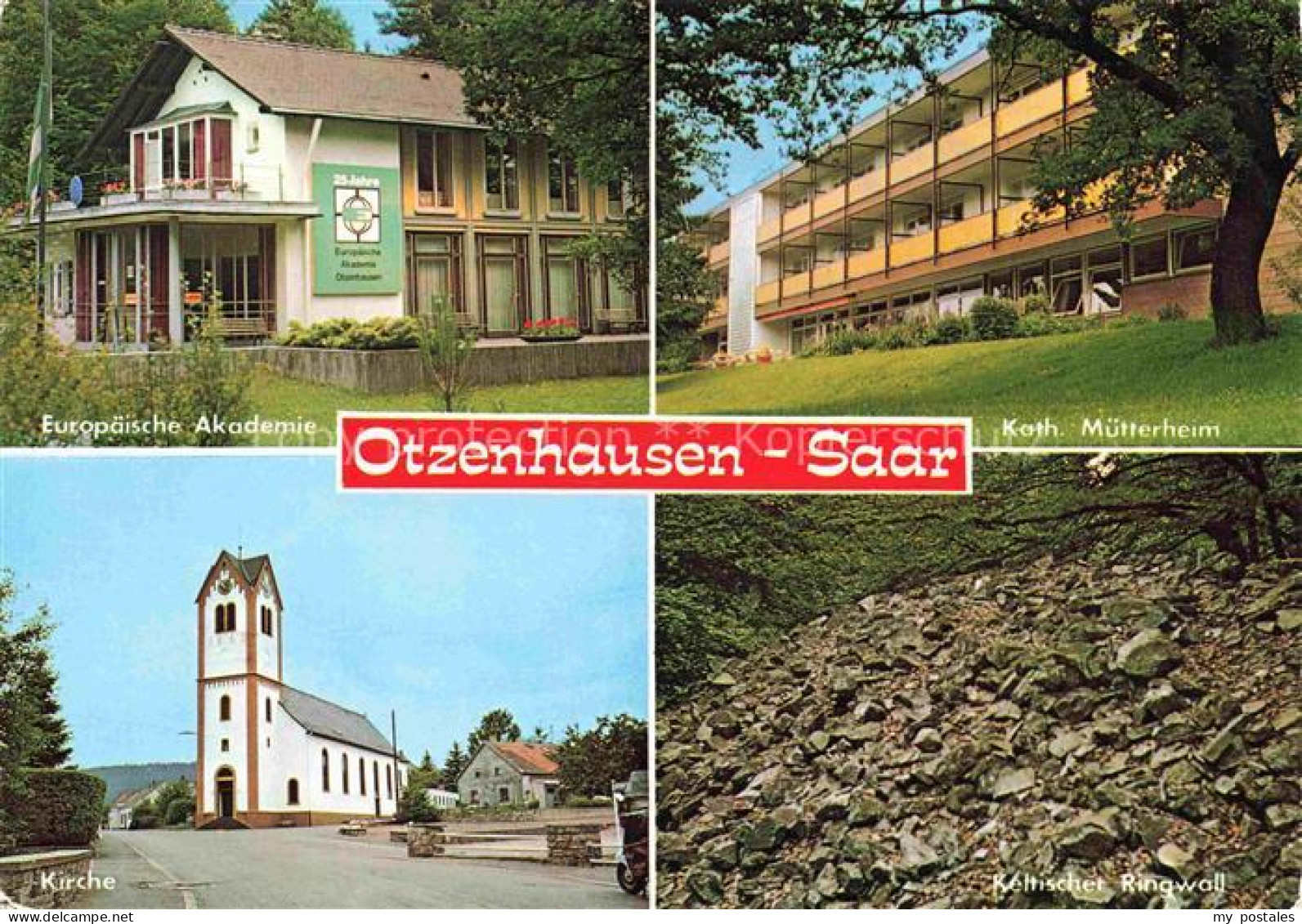 Otzenhausen Saar Nonnweiler Europaeische Akademie Katholisches Muetterheim Kirch