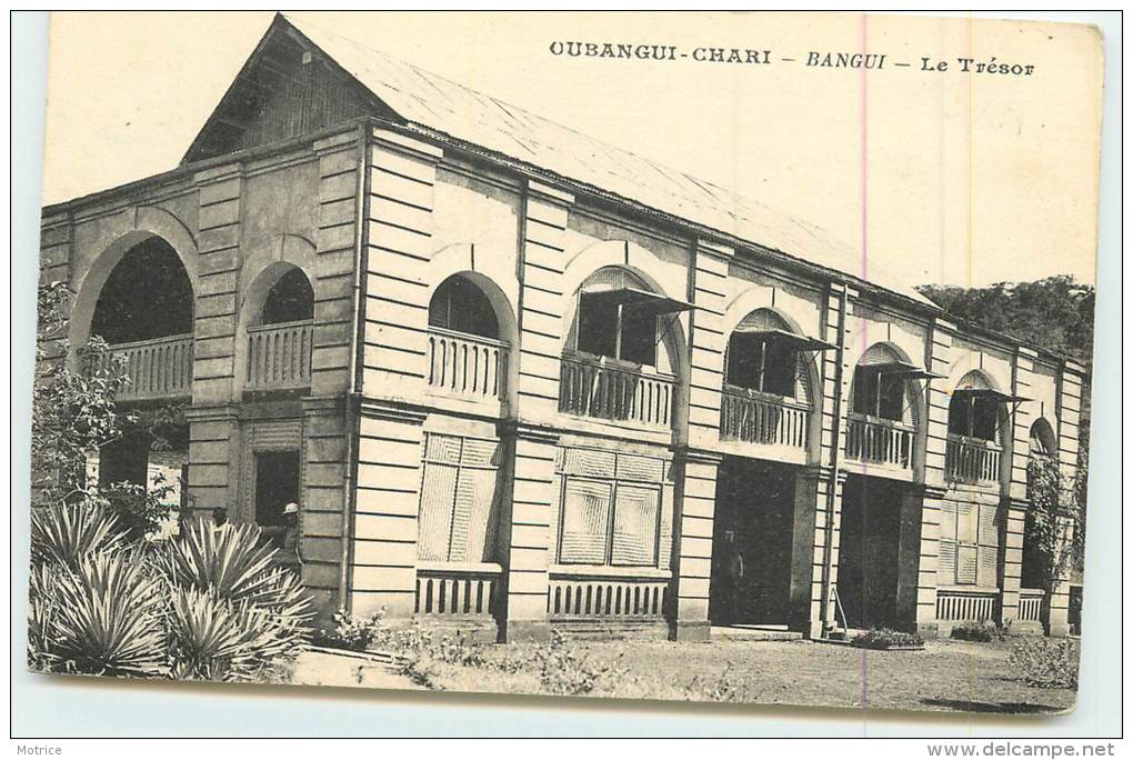 OUBANGUI-CHARI  - Bangui, le trésor.