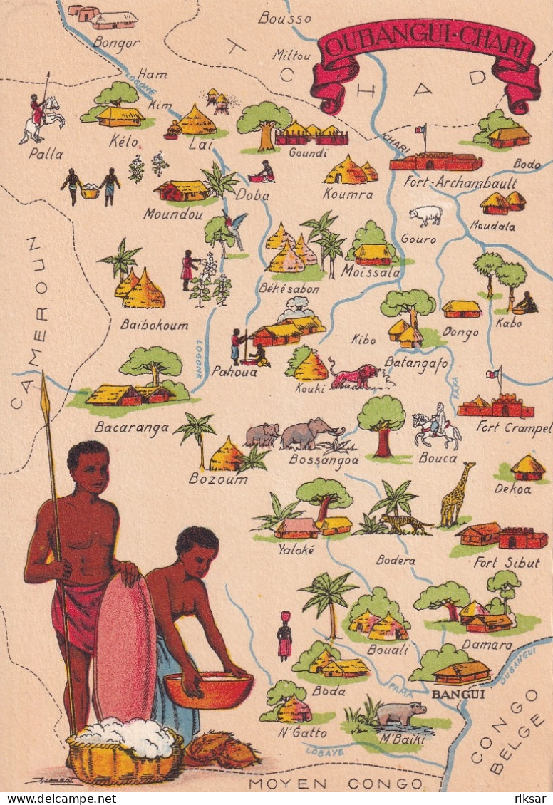 OUBANGUI CHARI(BARRE ET DAYEZ)