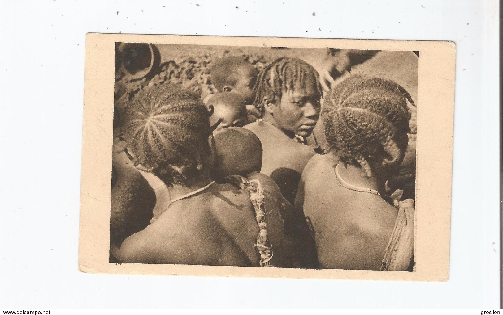 OUBANGUI CHARI (REPUBLIQUE CENTRAFRICAINE) 30 COIFFURES (AFRIQUE EQUATORIALE FRANCAISE)