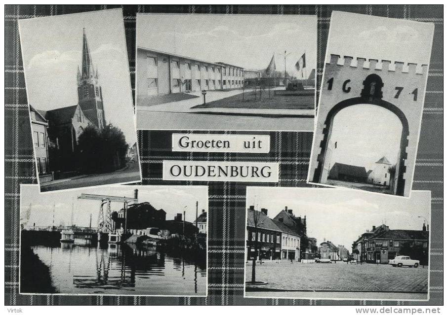 Oudenburg :  groeten uit  ( groot formaat )