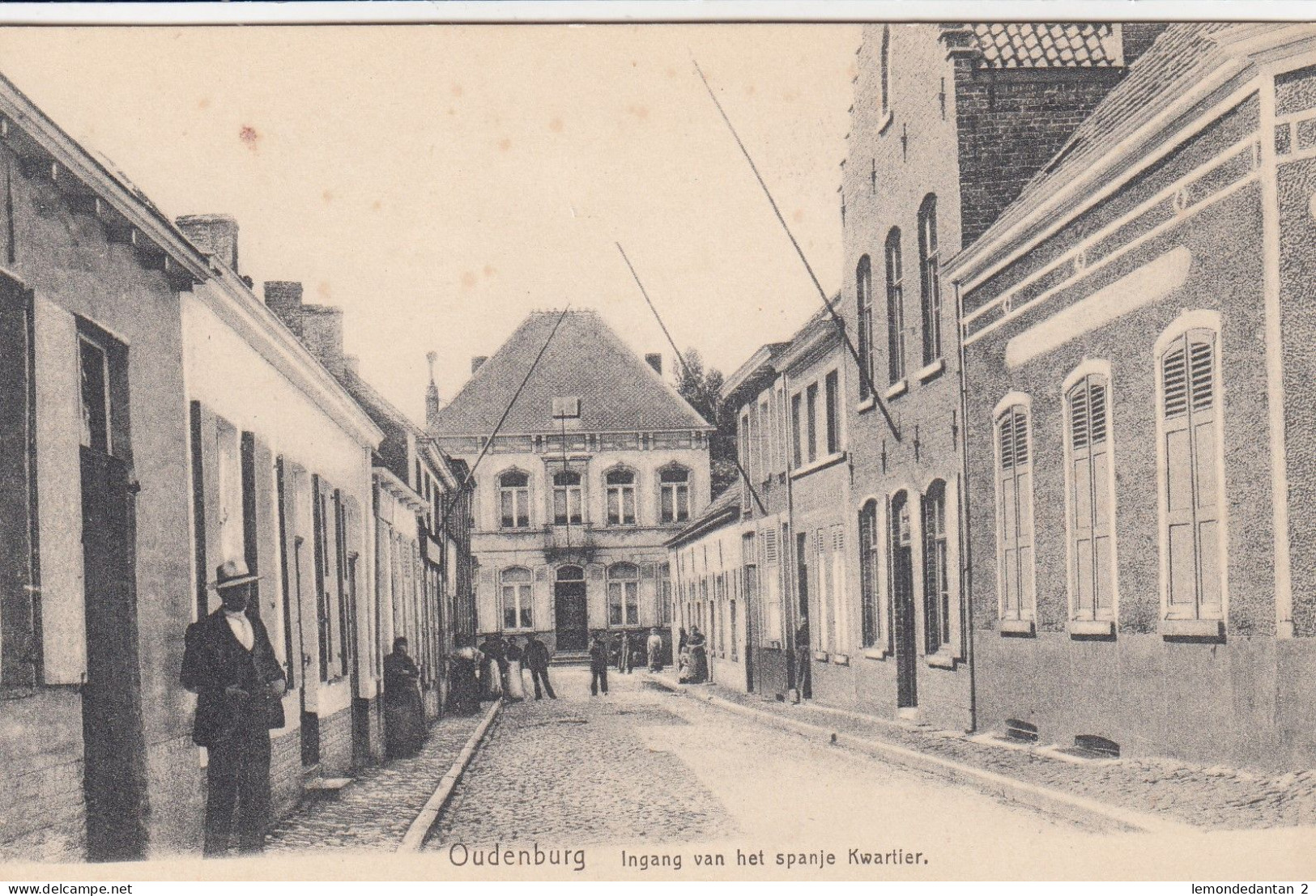 Oudenburg - Ingang van het Spanje Kwartier