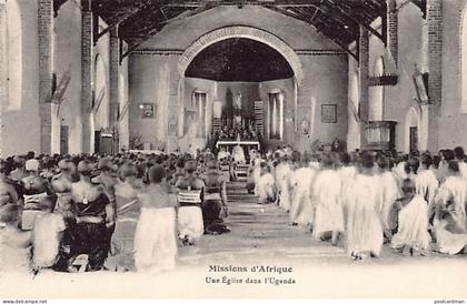 BRITISH EAST AFRICA - Uganda - A church in Uganda - Publ. Missionary Sisters of Our Lady of Africa - White Sisters of Ca