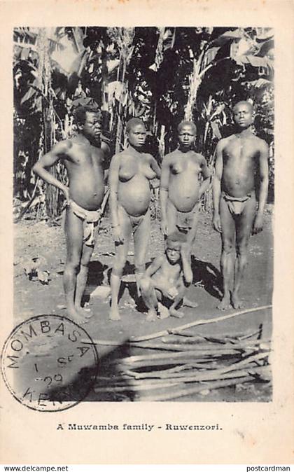 Uganda - Ruwenzori - A Muwamba family - Publ. unknown