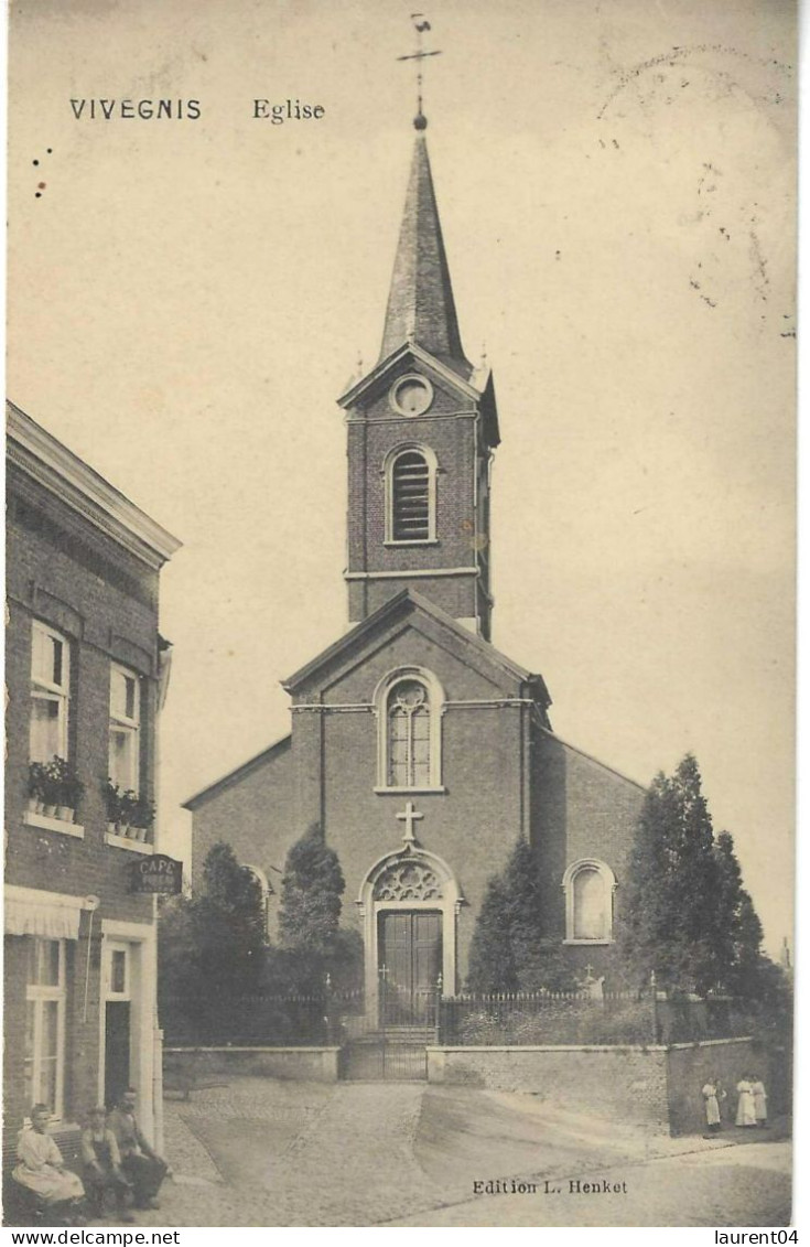 OUPEYE.  VIVEGNIS.  EGLISE.  ANIMATION. CAFE.