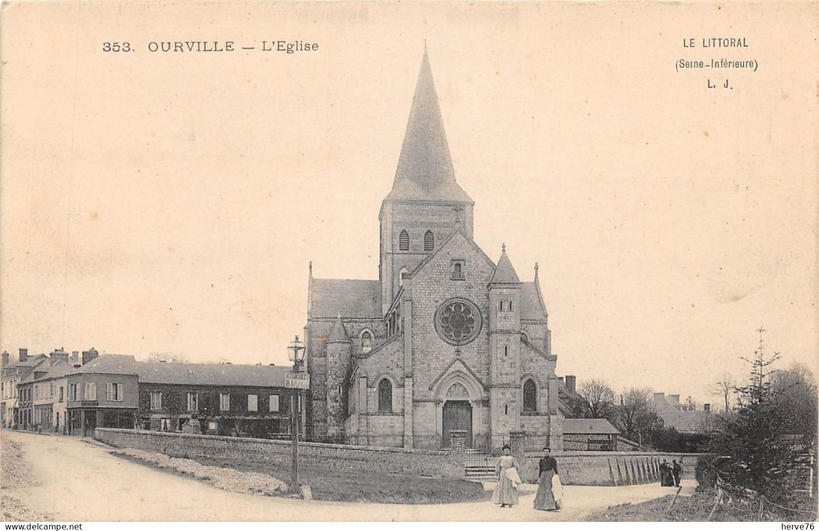 OURVILLE EN CAUX - l'Eglise