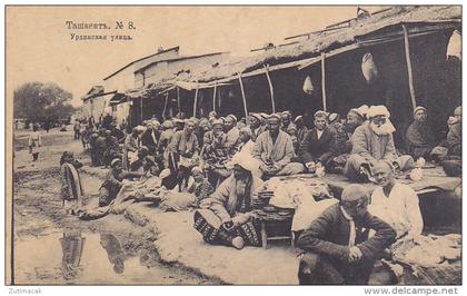 Uzbekistan - Tashkent - Street scene 1917