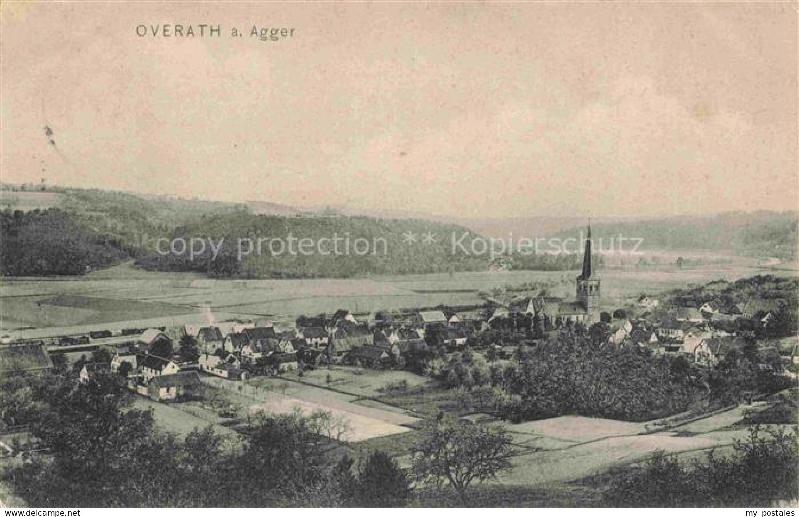 Overath Rheinisch-Bergischer-Kreis NRW Panorama