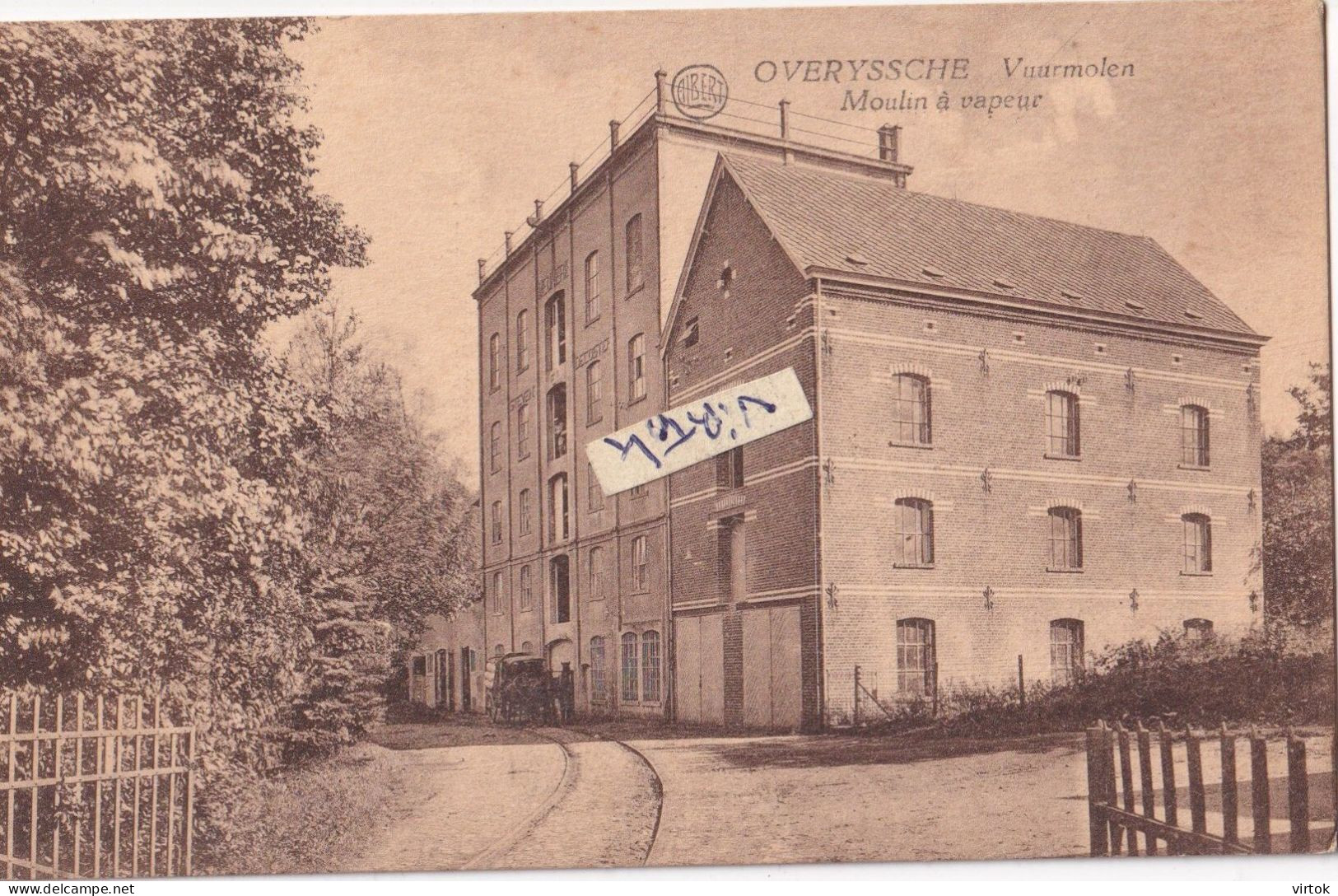 Overijse :  vuurmolen -  moulin a vapeur