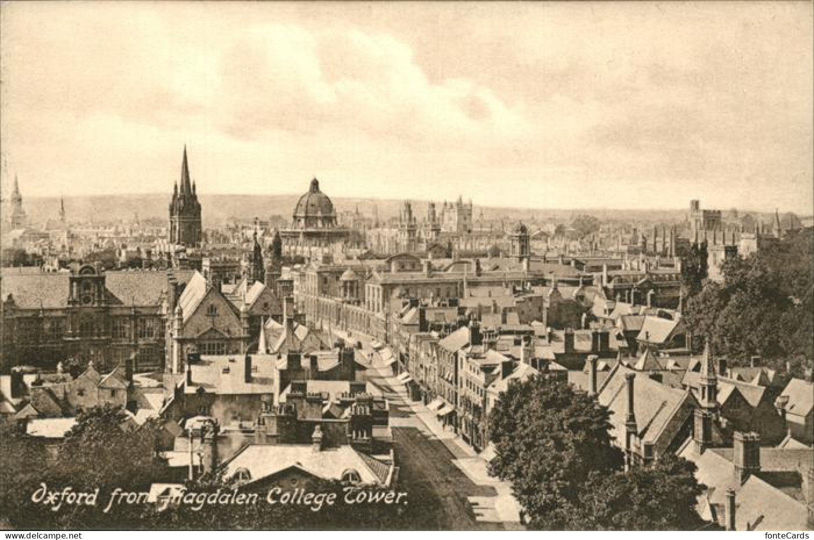 Oxford Oxfordshire College Tower