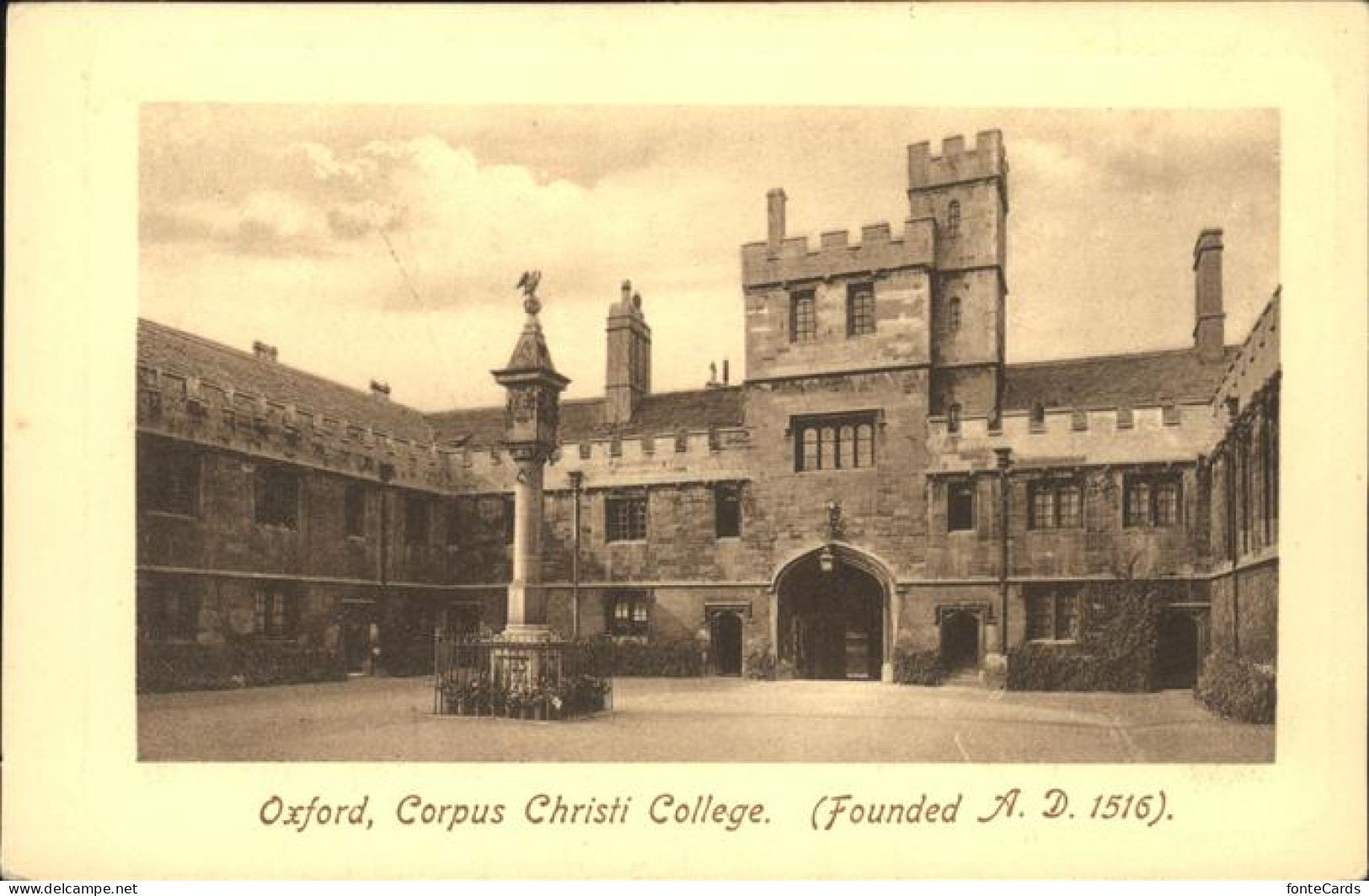 Oxford Oxfordshire Corpus Christi College