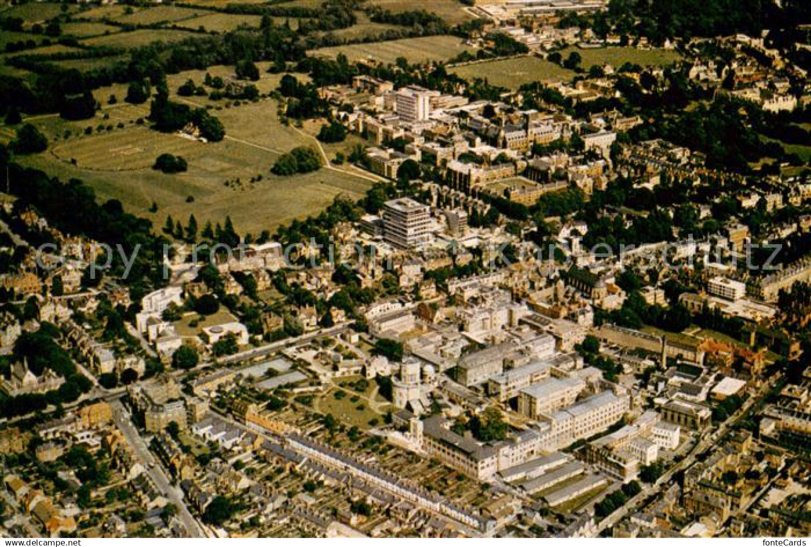 Oxford Oxfordshire Fliegeraufnahme