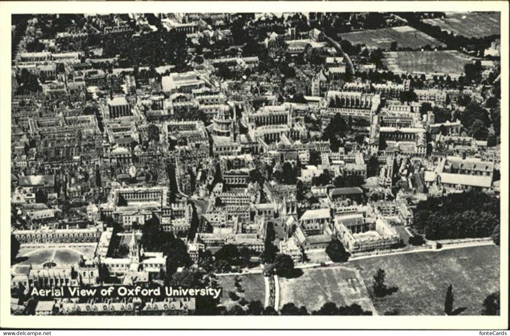 Oxford Oxfordshire Fliegeraufnahme University