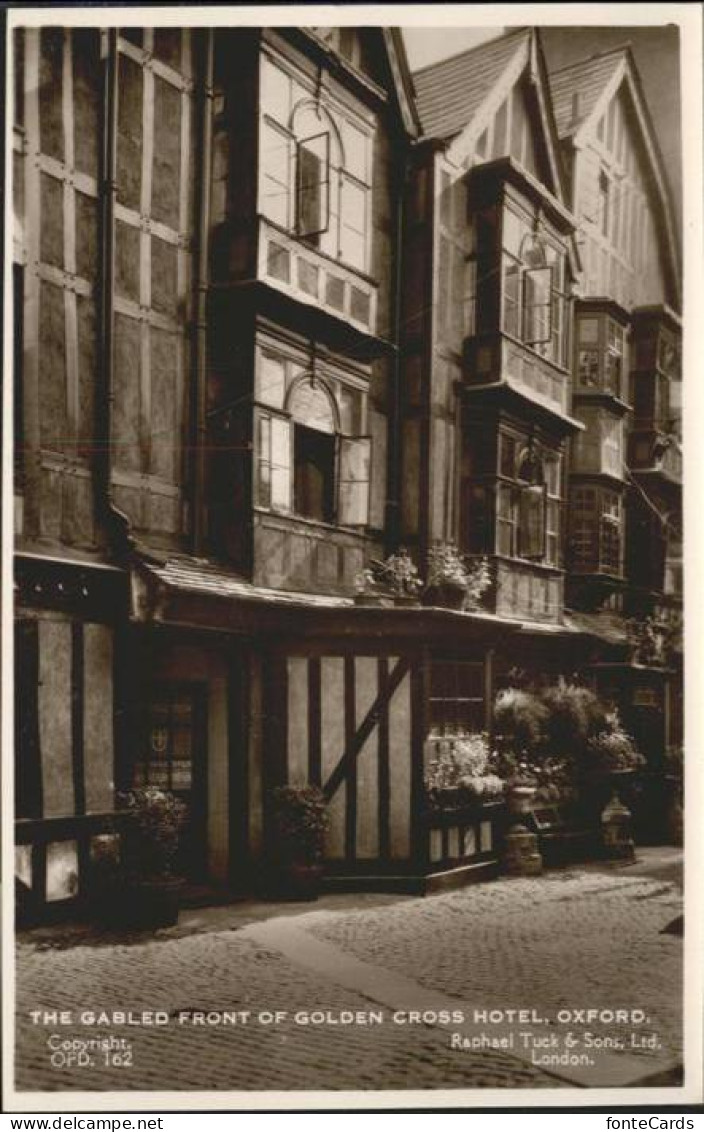 Oxford Oxfordshire Golden Cross Hotel