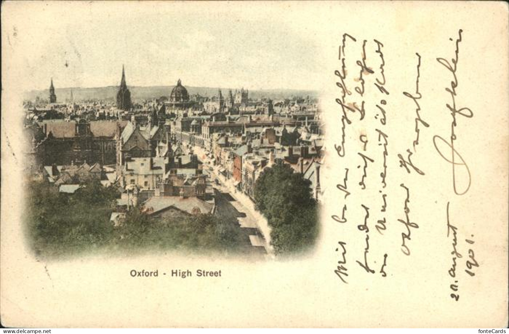 Oxford Oxfordshire High Street