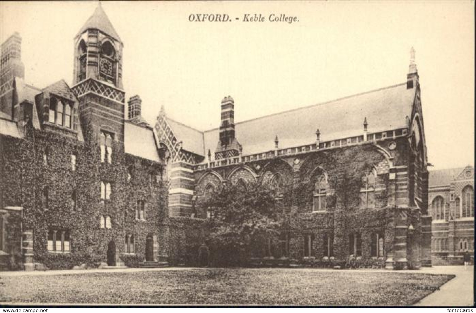 Oxford Oxfordshire Keble College