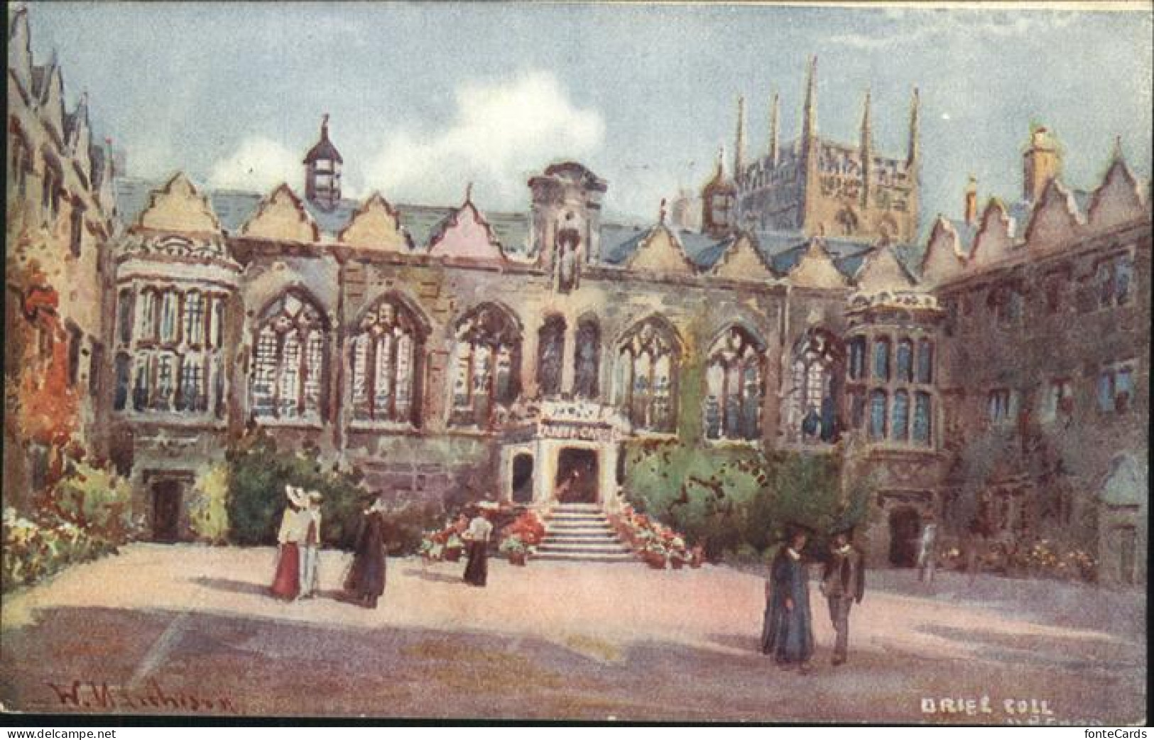 Oxford Oxfordshire Kuenstlerkarte