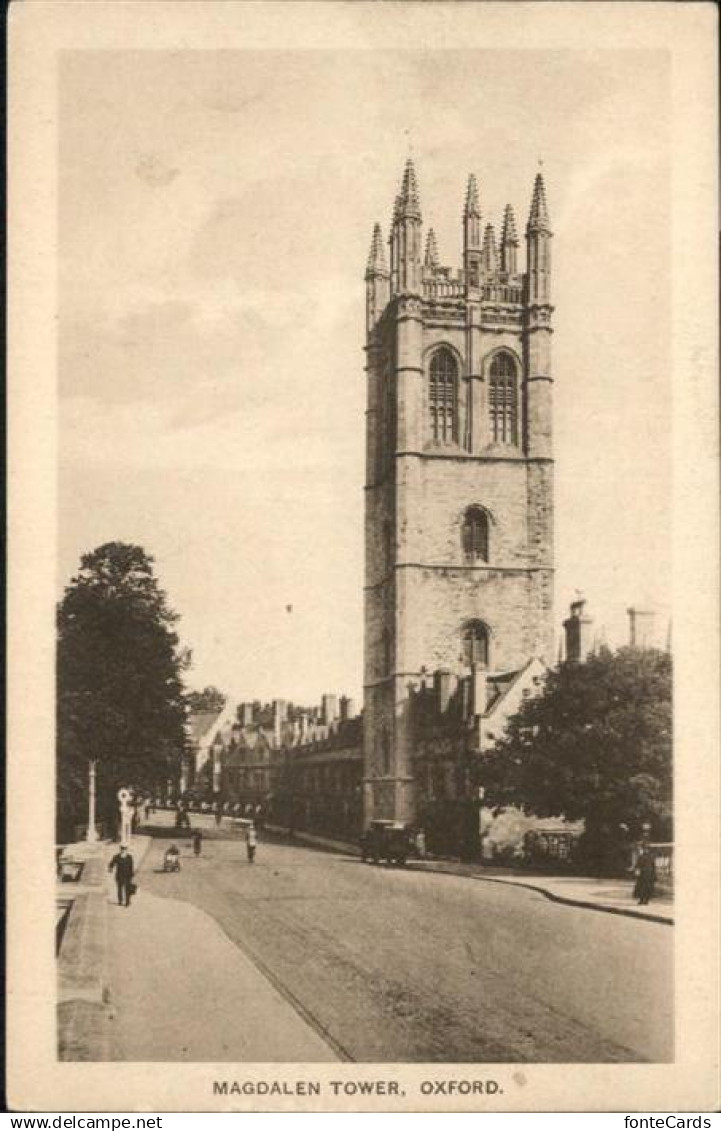 Oxford Oxfordshire Magdalen Tower
