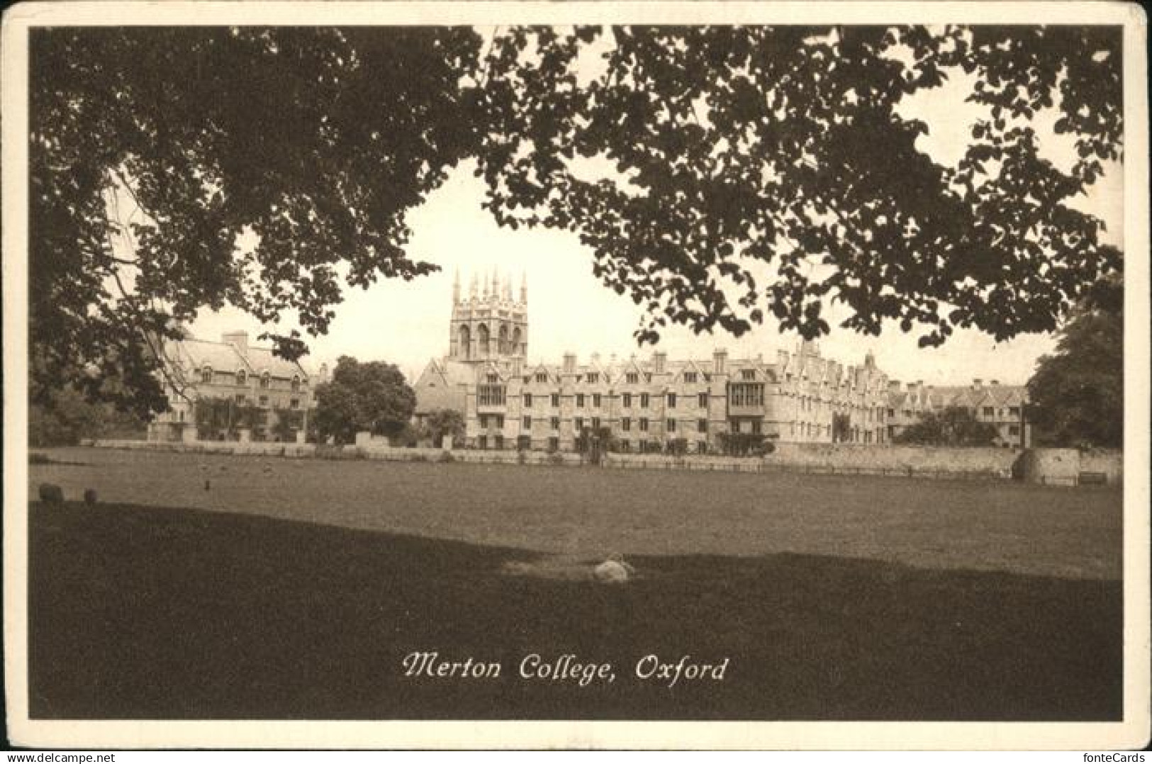 Oxford Oxfordshire Merton College