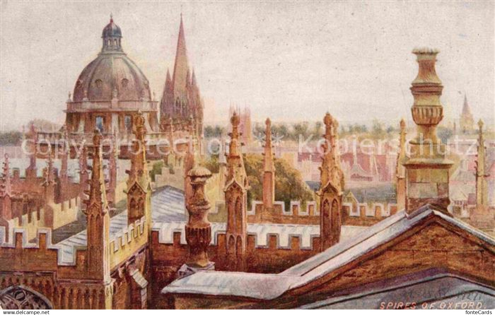 Oxford Oxfordshire Spires