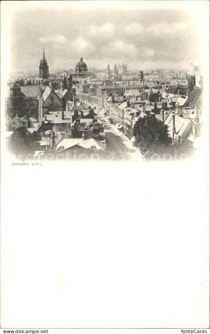 Oxford Oxfordshire Teilansicht