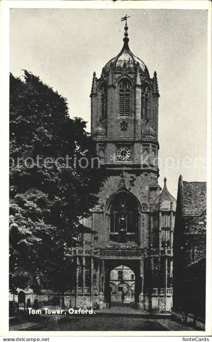 Oxford Oxfordshire Tom Tower