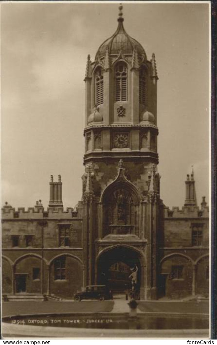 Oxford Oxfordshire Tom Tower