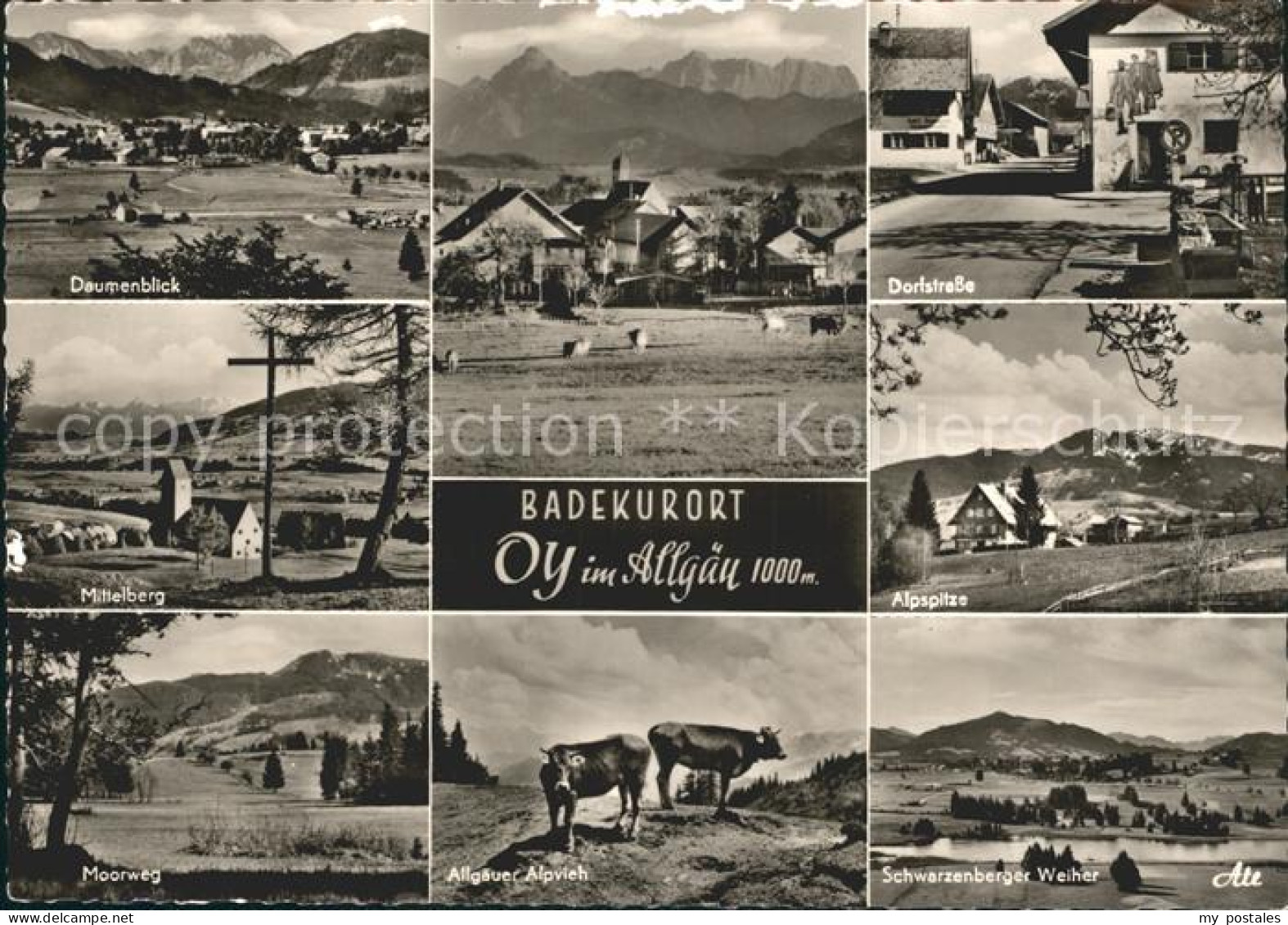 Oy Bad Mittelberg Oberallgaeu Bayern Alpspitze Dorfstrasse Mittelberg