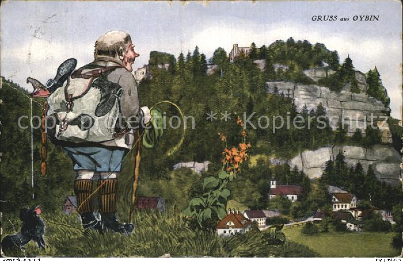 Oybin Sachsen Berg Oybin