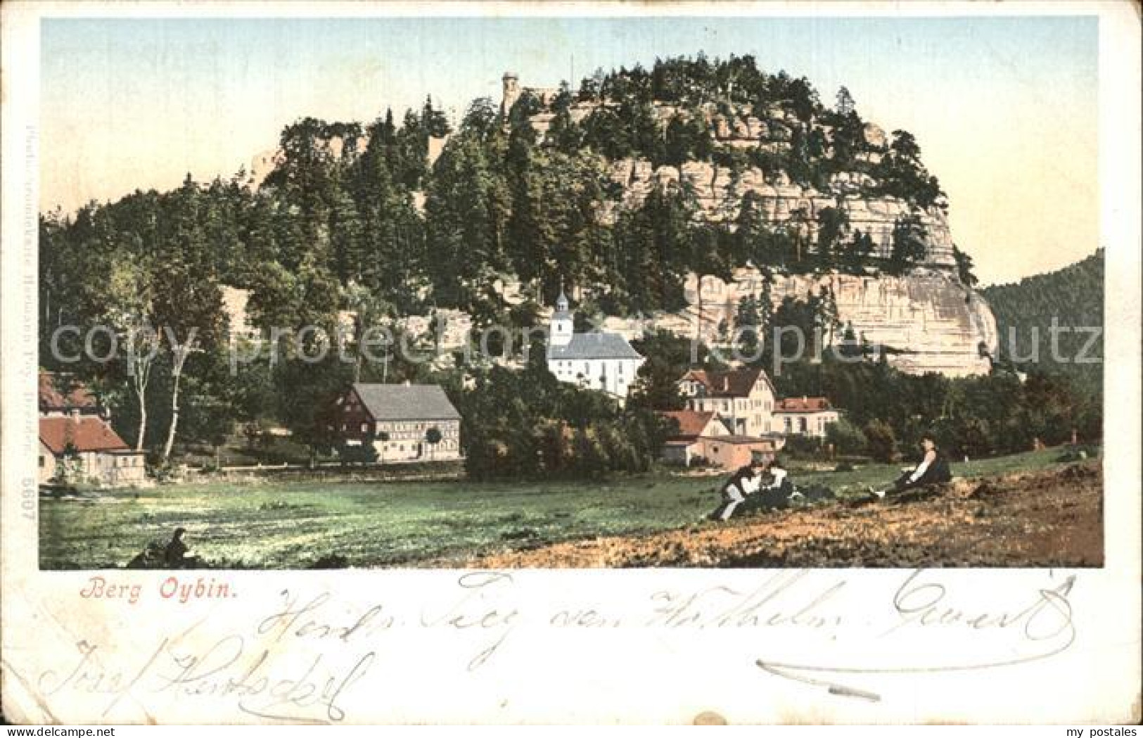 Oybin Sachsen Berg Oybin