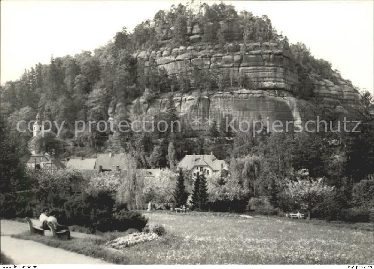 Oybin Sachsen Berg Oybin Zittauer Gebirge