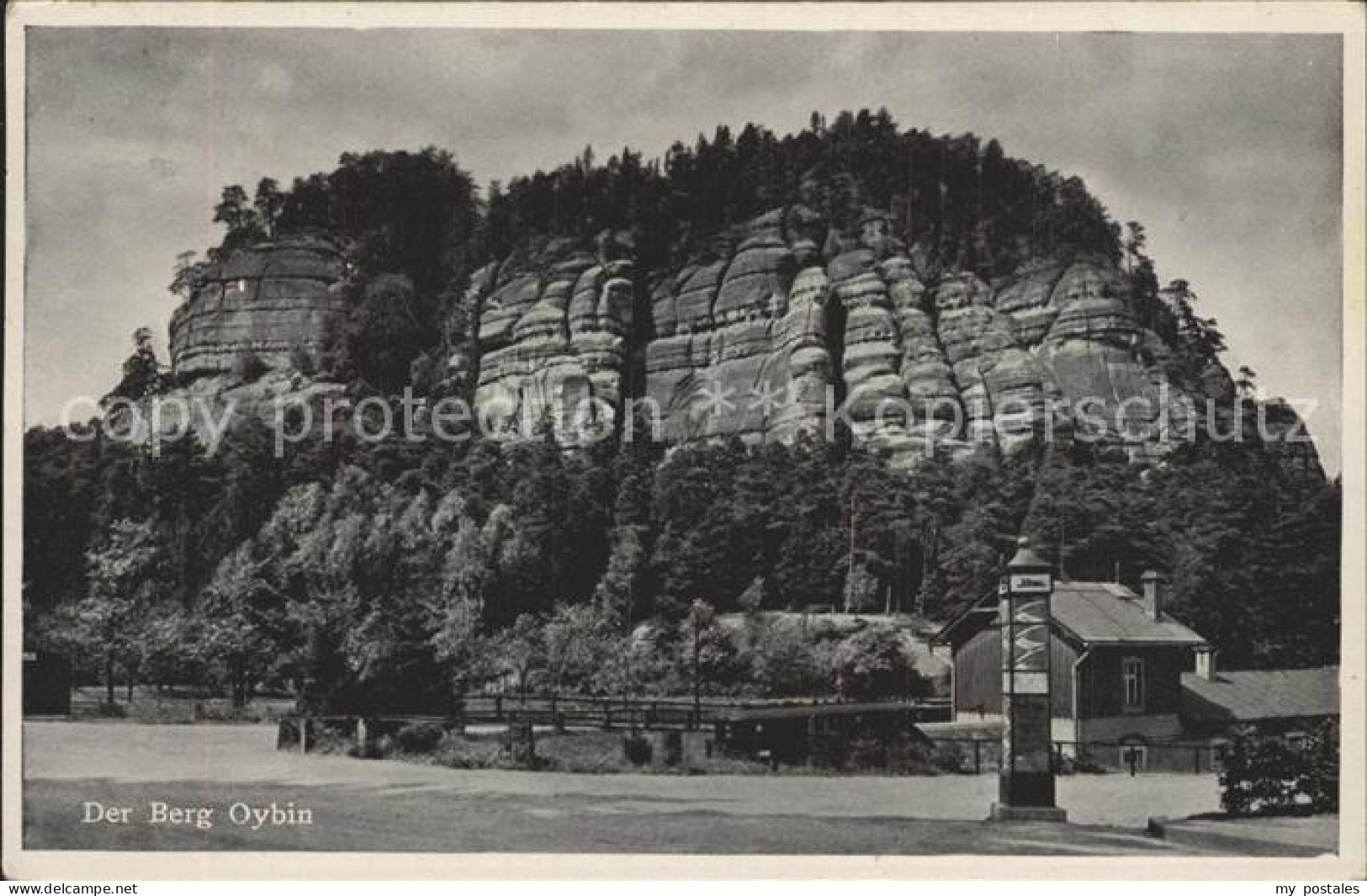 Oybin Sachsen Der Berg Oybin