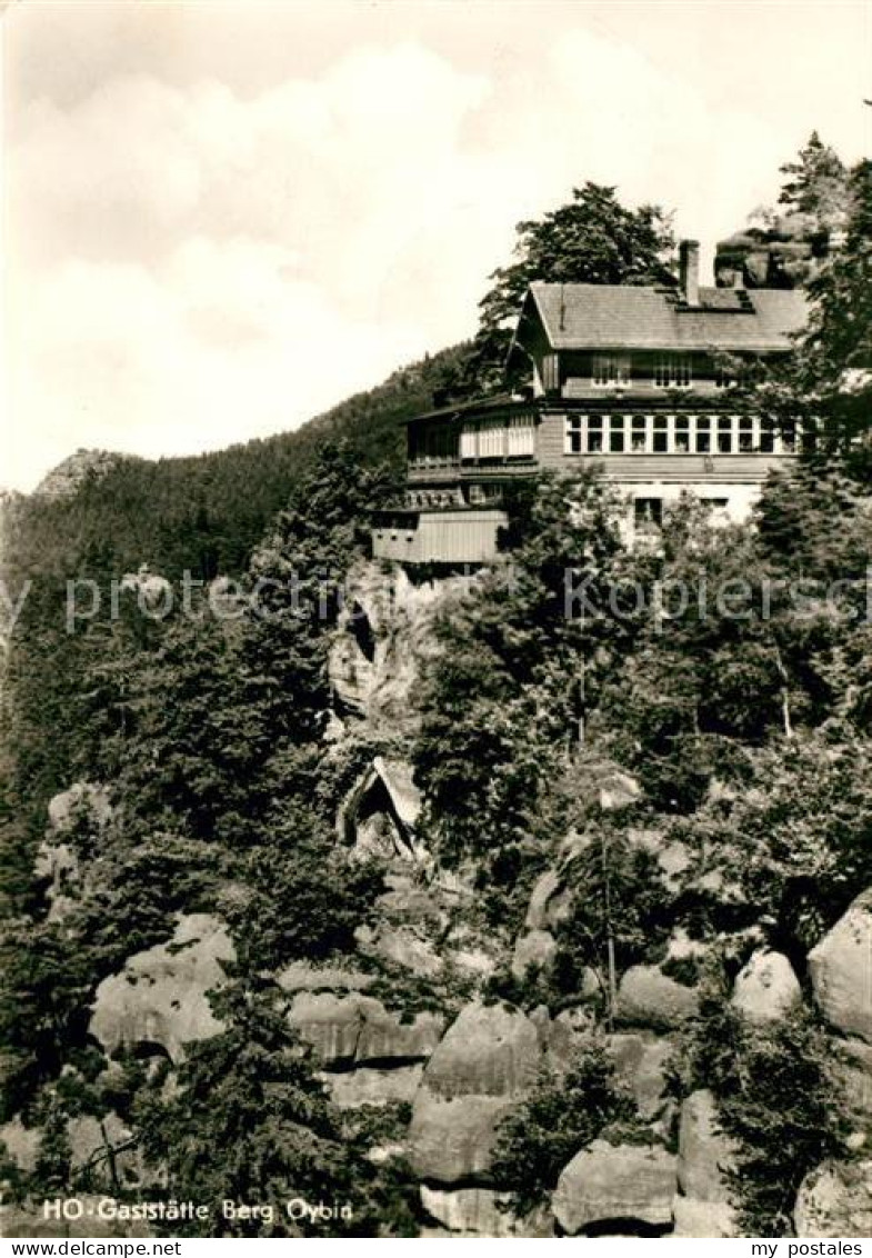 Oybin Sachsen HO Gaststaette Berg Oybin