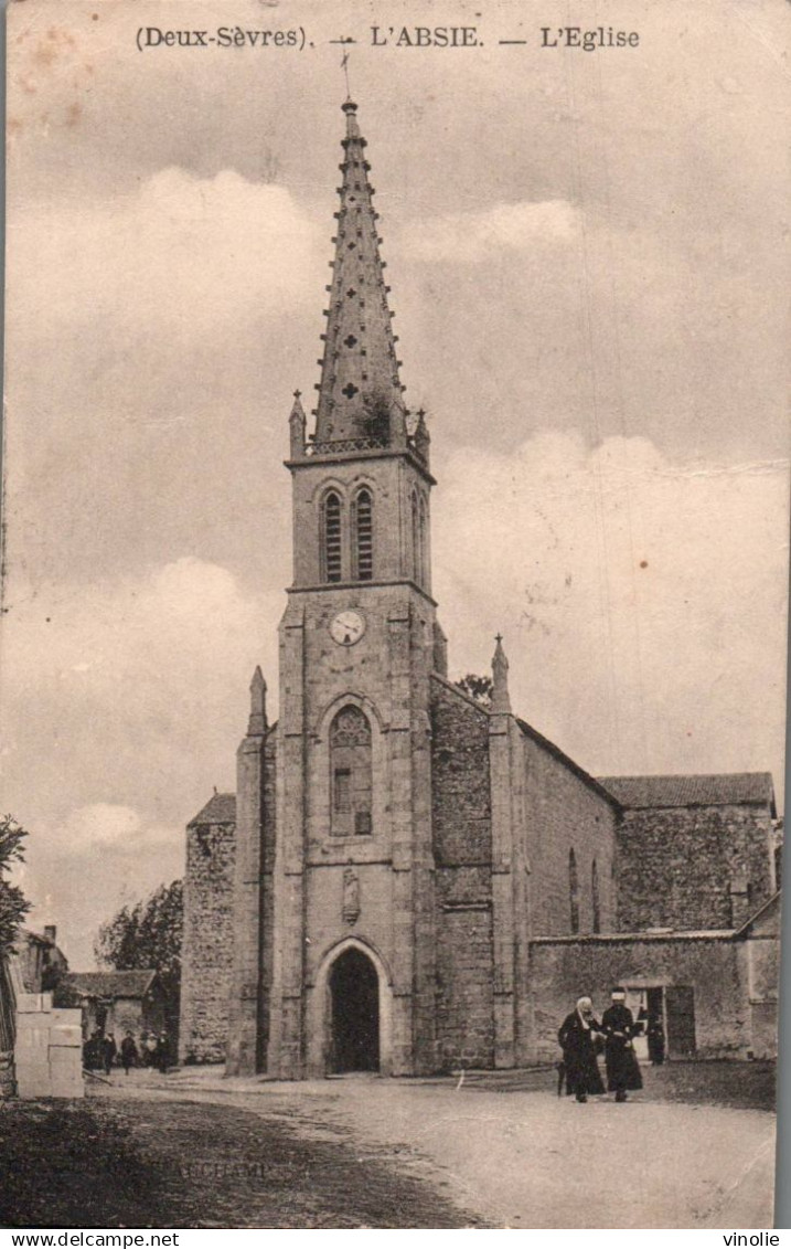 P-24-JMT. 12986 : L'ABSIE. EGLISE